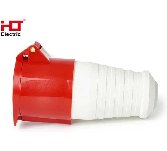 Розетка HLT 214 переносная 3Р+РЕ 16А 380В IP44 (10шт./уп.) 083-03-22