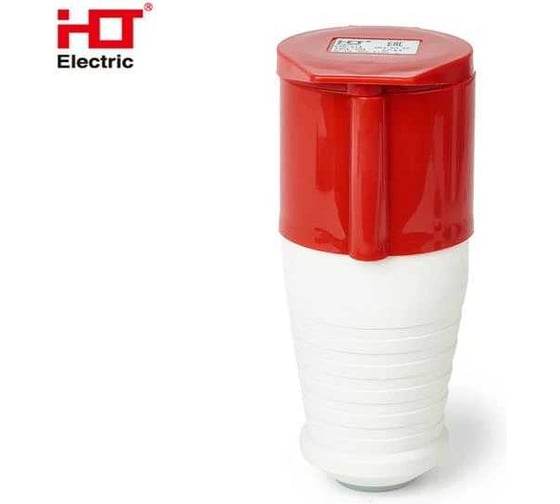 Розетка HLT 214 переносная 3Р+РЕ 16А 380В IP44 (10шт./уп.) 083-03-22