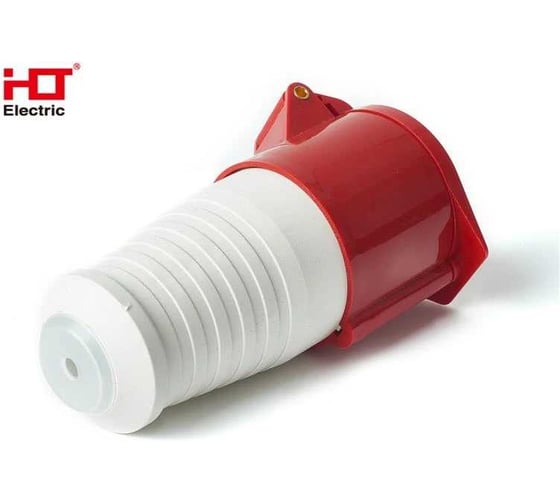 Розетка HLT 224 переносная 3Р+РЕ 32А 380В IP44 (10шт./уп.) 083-03-25
