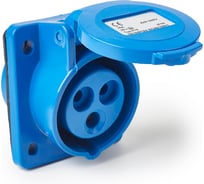 Розетка HLT 413 скрытая 2Р+РЕ 16А 230В IP44 (10шт./уп.) 083-03-30