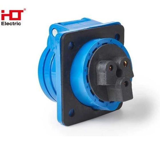 Розетка HLT 413 скрытая 2Р+РЕ 16А 230В IP44 (10шт./уп.) 083-03-30