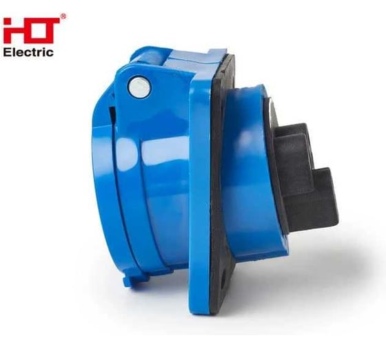 Розетка HLT 413 скрытая 2Р+РЕ 16А 230В IP44 (10шт./уп.) 083-03-30