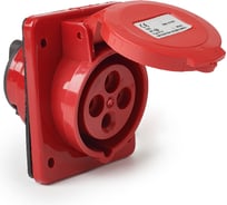 Розетка HLT 414 скрытая 3Р+РЕ 16А 380В IP44 (10шт./уп.) 083-03-31