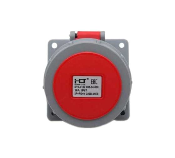 Розетка скрытая HLT 4142 3Р+РЕ 16А 380В-415B IP67 (10шт./уп.) 083-04-029 1