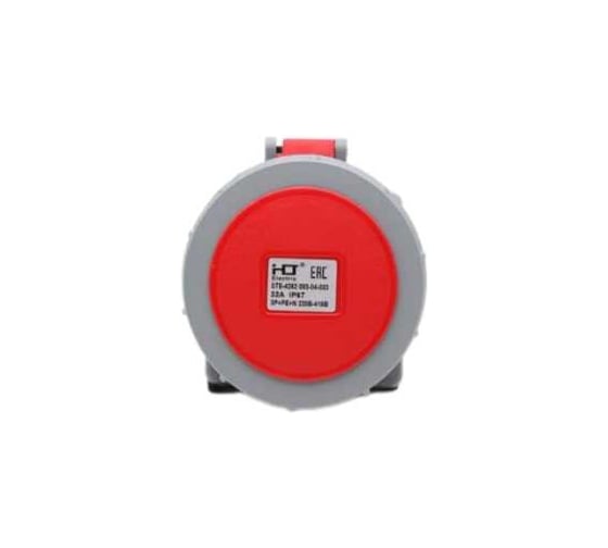 Розетка скрытая HLT 4252 3Р+РЕ+N 32А 220В-415B IP67 (10шт./уп.) 083-04-033