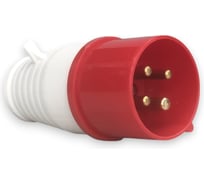 Вилка кабельная KRASO 16А 3Р+E IР44 переносная 380В 014 VK-16-380-014-KSL