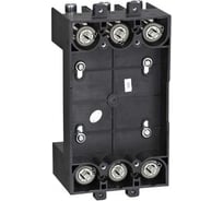 Корзина втычного типа заднего подключения Dekraft КА-333А, 4P, 28192DEK