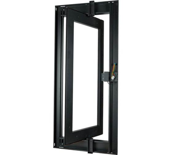 Крыша секции коридора LANMASTER 1200 мм, для шкафов DCS шириной 600мм с ЭМ замком LAN-DC-RFP-12x6-OP