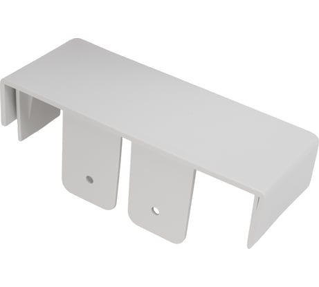 Заглушка 100х40 белая, 2шт. Gigant 76814-2GI