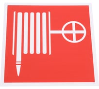 Табличка Контур Лайн 200х200 Пожарный кран 12FC0163