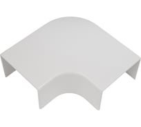 Угол плоский плавный 60х40 белый, Gigant 76315-1GI
