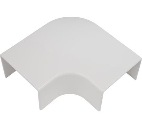 Угол плоский плавный 60х40 белый, Gigant 76315-1GI