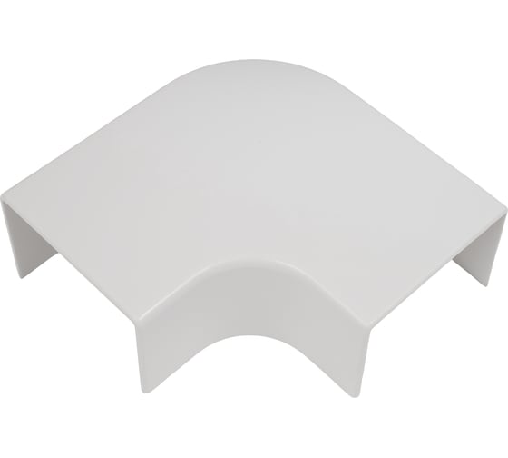 Угол плоский плавный 60х40 белый, Gigant 76315-1GI 1