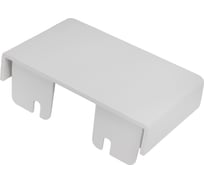 Заглушка 60х40 белая, Gigant 76815-1GI