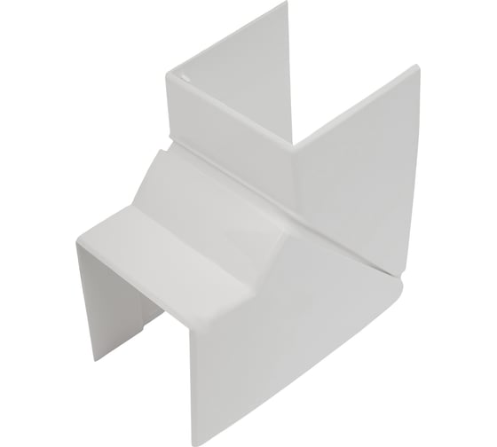 Угол внутренний изменяемый 60х60 белый, Gigant 76116-1GI 1