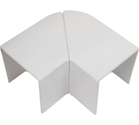 Угол плоский 60х60 белый, Gigant 76316-1GI