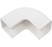 Угол внешний плавный 16х16 белый, 4шт. Gigant 71202R-4GI