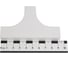 Угол Т-образный плавный 16x16 белый, 4шт. Gigant 71402R-4GI 6