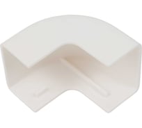 Угол внешний плавный 25x16 белый, 4шт. Gigant 71203R-4GI