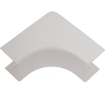 Угол внутренний плавный 25x16 белый, 4шт. Gigant 71103R-4GI