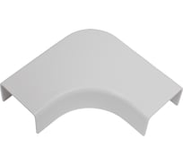 Угол плоский плавный 25x16 белый, 4шт. Gigant 71303R-4GI
