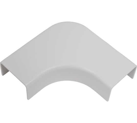Угол плоский плавный 25x16 белый, 4шт. Gigant 71303R-4GI 1