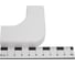 Угол плоский плавный 25x16 белый, 4шт. Gigant 71303R-4GI 6