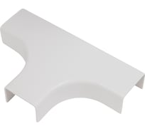 Угол Т-образный плавный 25x16 белый, 4шт. Gigant 71403R-4GI