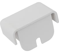 Заглушка 25x16 белая, 10шт. Gigant 71803-10GI