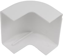 Угол внешний плавный 40x16 белый, 4шт. Gigant 71204R-4GI