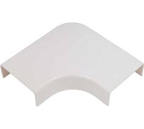 Угол плоский плавный 40x16 белый, 4шт. Gigant 71304R-4GI