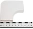 Угол плоский плавный 40x16 белый, 4шт. Gigant 71304R-4GI 6