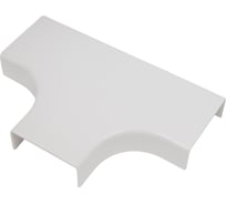 Угол Т-образный плавный 40x16 белый, 4шт. Gigant 71404R-4GI