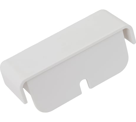 Заглушка 40x16 белая, 10шт. Gigant 71804-10GI