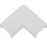 Угол плоский 20х10 белый, 4шт. Gigant 72301R-4GI