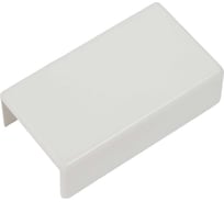 Соединение на стык 20х10 белое, 4шт. Gigant 72501-4GI