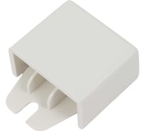 Заглушка 20х10 белая, 4шт. Gigant 72801-4GI