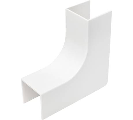 Угол внутренний плавный 25х25 белый, 4шт. Gigant 72115R-4GI
