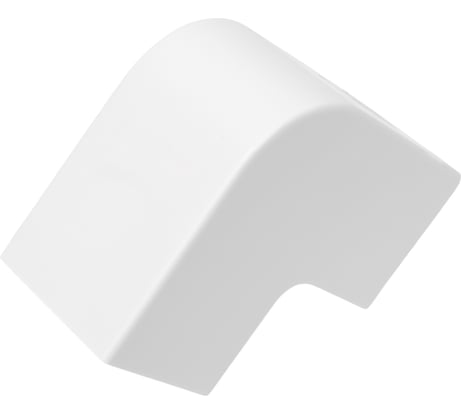 Угол внешний плавный 25х25 белый, 4шт. Gigant 72215R-4GI