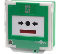 Устройство разблокировки двери с восстанавливаемой кнопкой активации Smartec ST-ER126DMLS-GN smkd0479