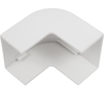 Угол внешний плавный 40x25 белый, 4шт. Gigant 72208R-4GI