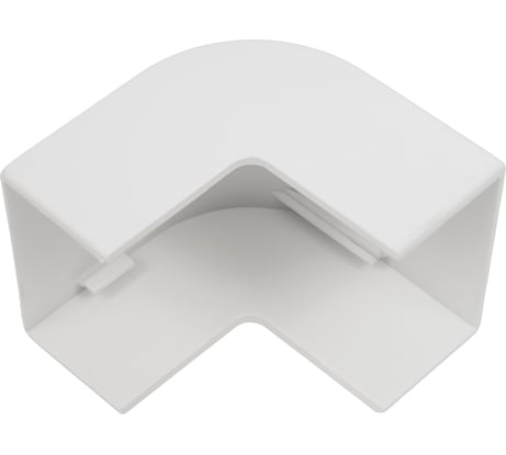 Угол внешний плавный 40x25 белый, 4шт. Gigant 72208R-4GI