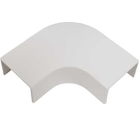 Угол плоский плавный 40x25 белый, 4шт. Gigant 72308R-4GI