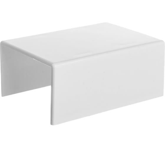 Соединение на стык 40x25 белое, 4шт. Gigant 72508-4GI 1