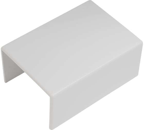 Соединение на стык 40x25 белое, 4шт. Gigant 72508-4GI 1