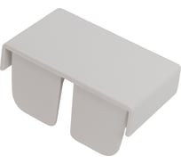 Заглушка 40x25 белая, 4шт. Gigant 72808-4GI