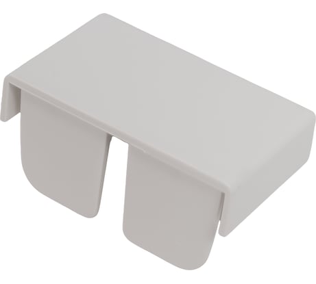 Заглушка 40x25 белая, 4шт. Gigant 72808-4GI