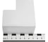 Угол плоский 40х40 белый, 4шт. Gigant 72309-4GI 6