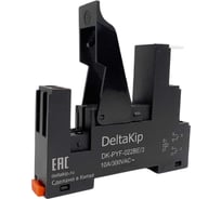Монтажная колодка DELTAKIP 3-ярусная с винтовыми клеммами DK-PYF-022BE/3, уп.10шт DK-K0000016_10