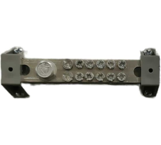 Шина заземления Tekpan 12 соединений - 1x95 LUG – 2x25 mm2 + 10x16 mm2 - NEUTRAL BAR 250A TP 1210250 1